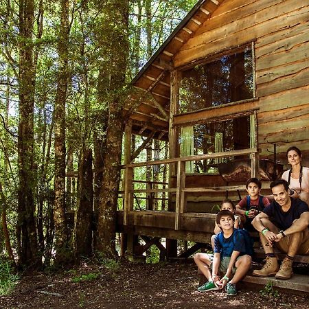 Huilo Huilo Cabanas Del Bosque Puerto Fuy Eksteriør bilde