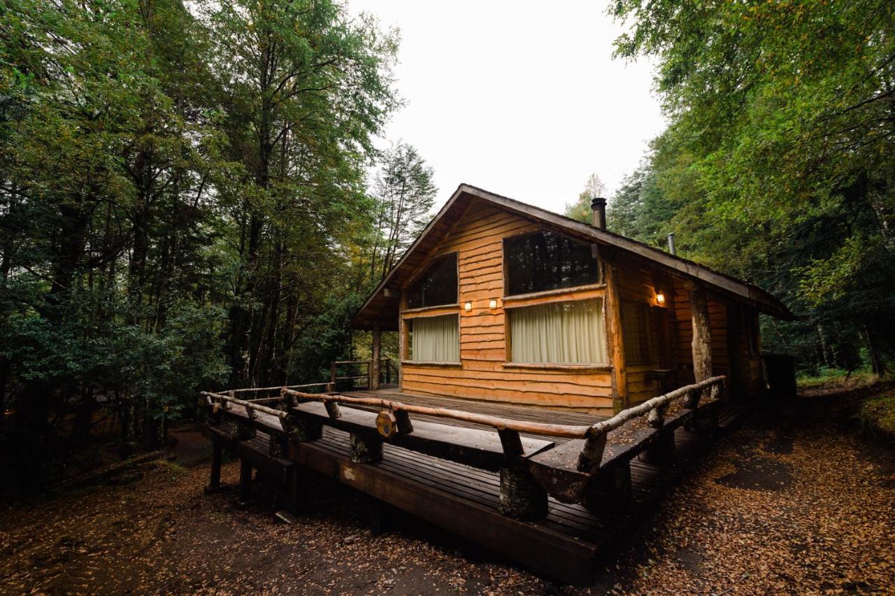 Huilo Huilo Cabanas Del Bosque Puerto Fuy Eksteriør bilde