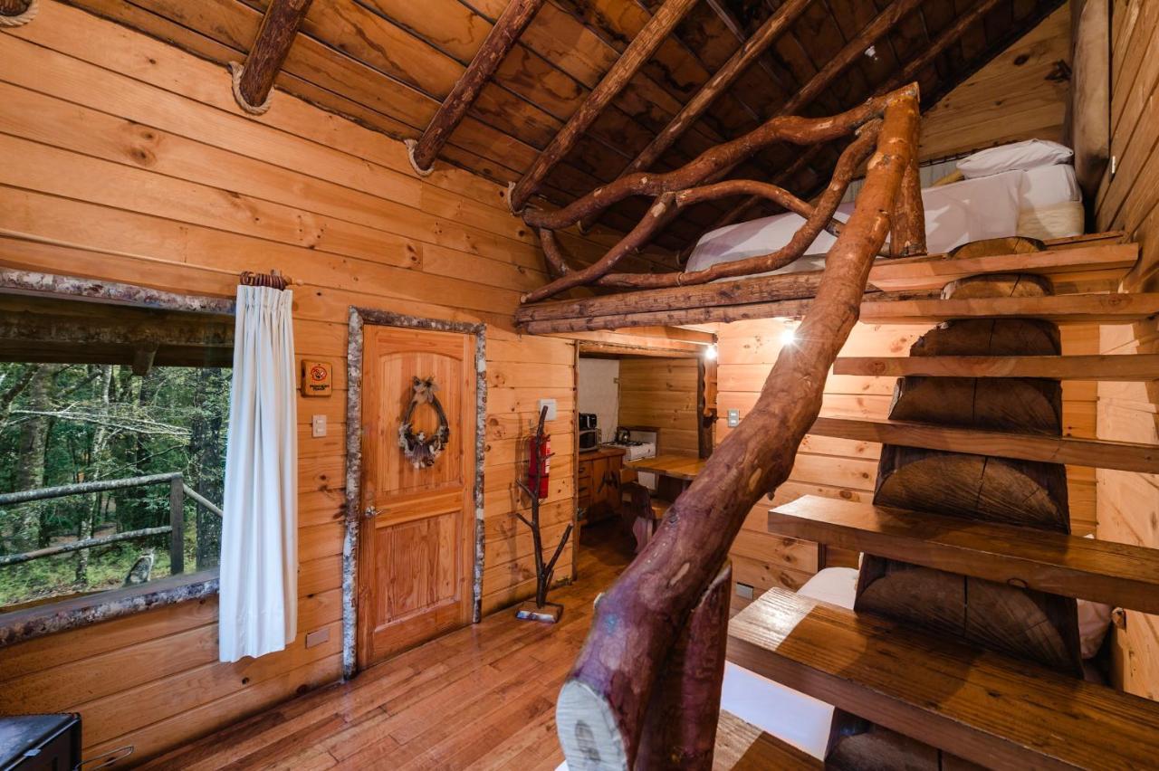 Huilo Huilo Cabanas Del Bosque Puerto Fuy Eksteriør bilde